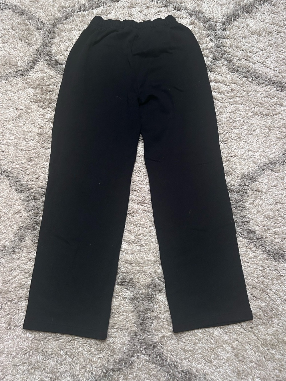 Alo Accolade Black Straight Leg Sweatpants - Picture 5 of 7